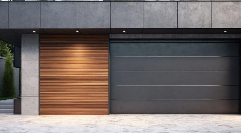 Modern Plank Garage Doors Cape Coral FL