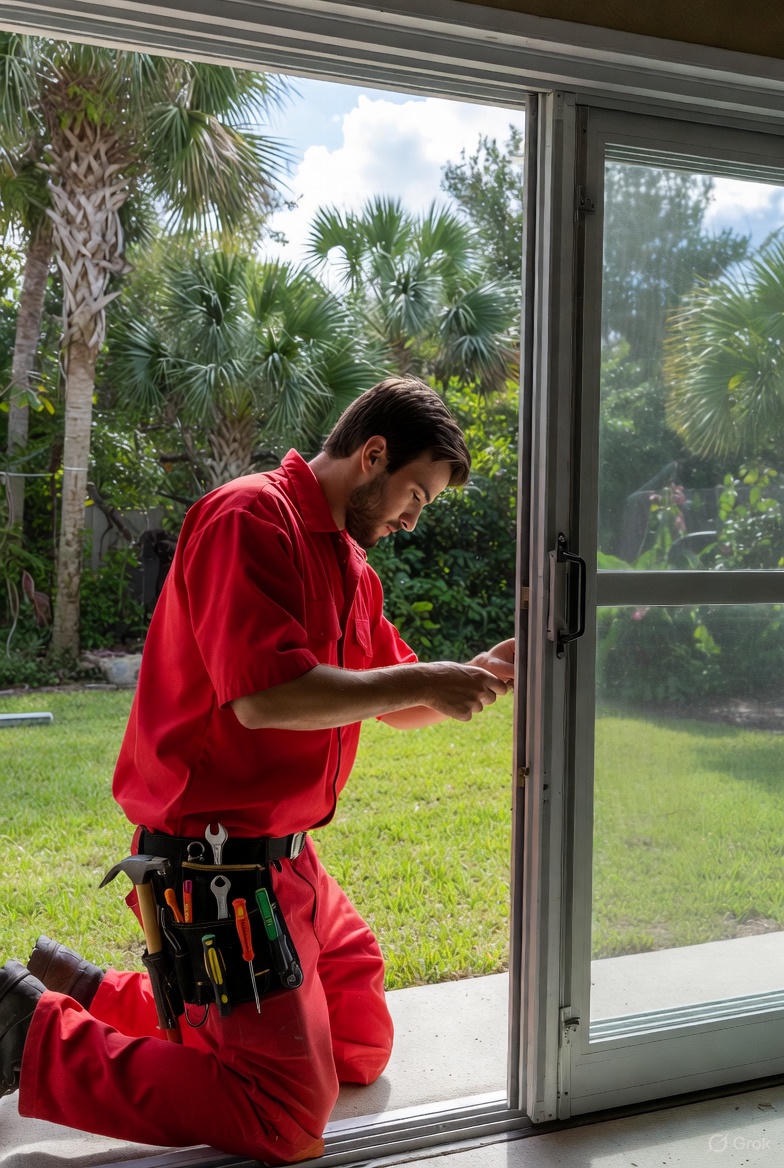 Sliding glass door repair near me