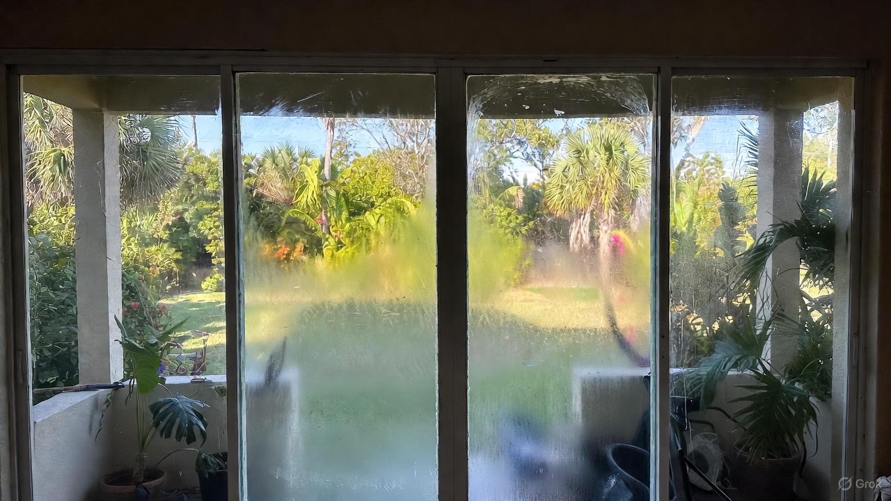 foggy or scratched sliding glass door repair Cape Coral Florida