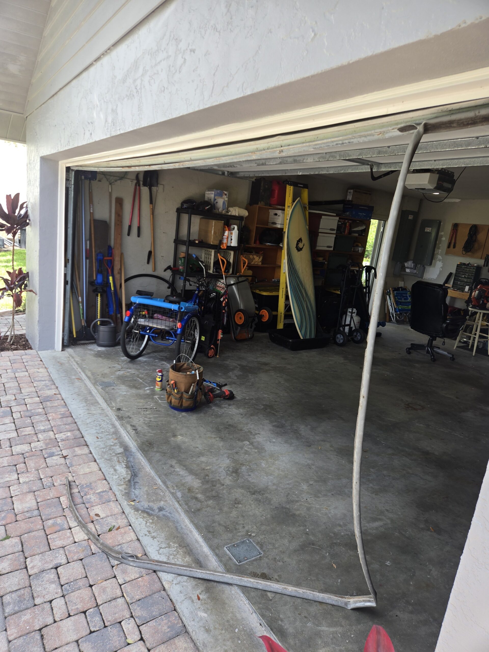 Professional Garage Door Repair Broken Cable Fort Myers FL near ME Cape Coral FL in Cape Coral, FL
